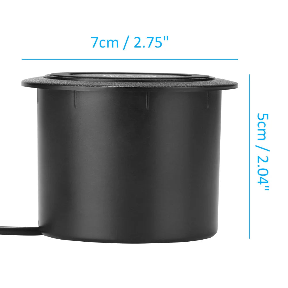 Chargeur sans fil rapide intégré avec port USB 30 W, universel, pour iPhone, Xiaomi et autres smartphones.