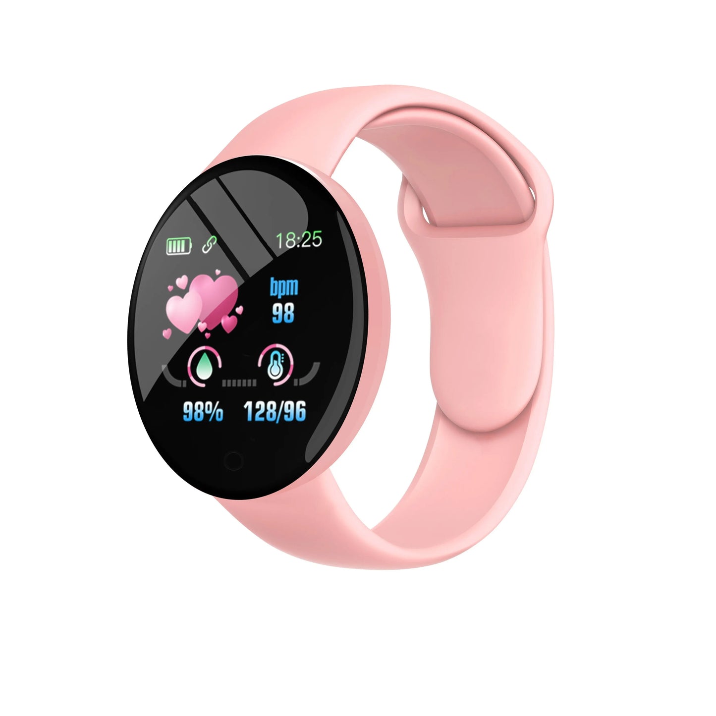 Montre connectée multifonctionnelle D18 pour hommes et femmes, Bluetooth, connexion téléphonique, musique, fitness, sport, moniteur de sommeil, Y68