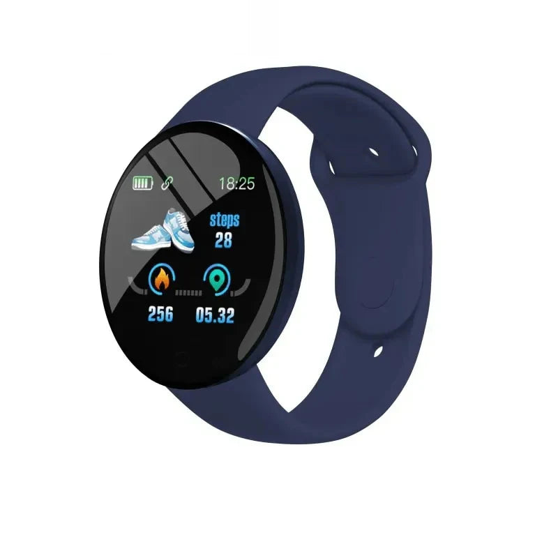 Montre connectée multifonctionnelle D18 pour hommes et femmes, Bluetooth, connexion téléphonique, musique, fitness, sport, moniteur de sommeil, Y68